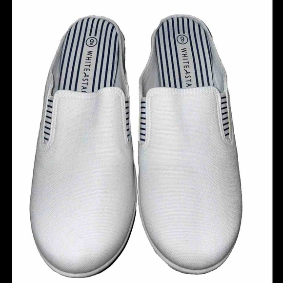 White Stag Shoes - White Stag Slip on Sneaker Size 9 Color White